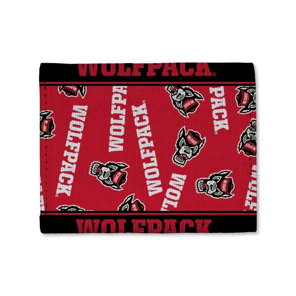 Trifold Canvas Wallet With Tuffy He